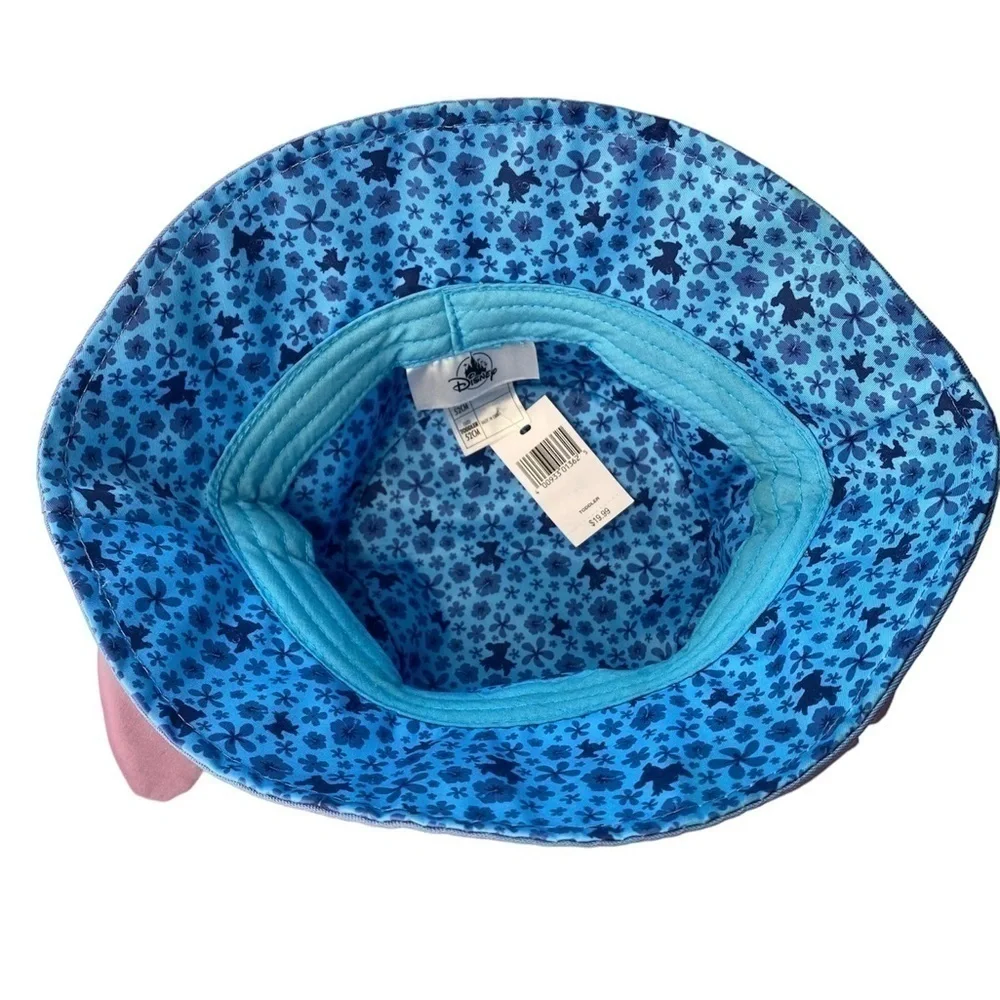 🆕 NWT DISNEY LILO & STITCH BLUE BUCKET HAT 52 CM TODDLER